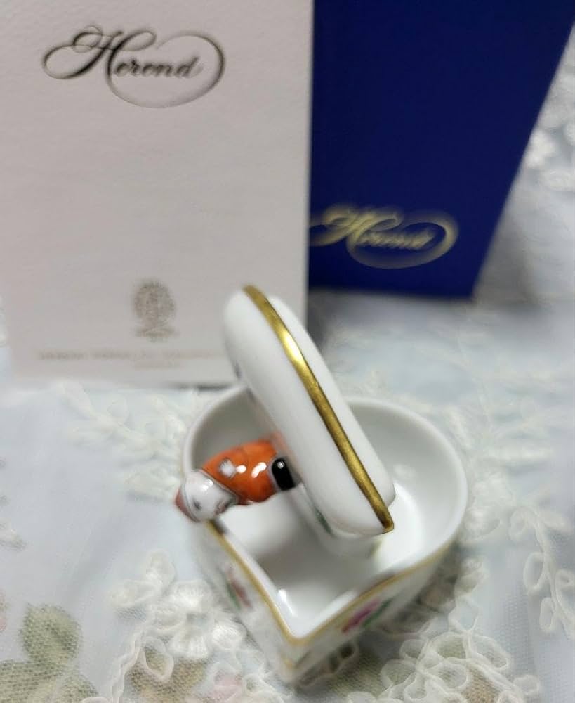 未使用✨ヘレンドシノワズリマンダリン宝尽くしアクセサリー 小物入れ 箱付